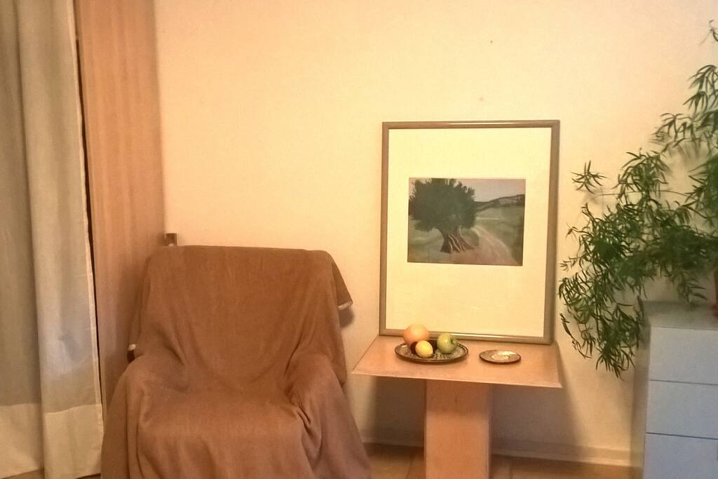 Wohn-und Schlafzimmer