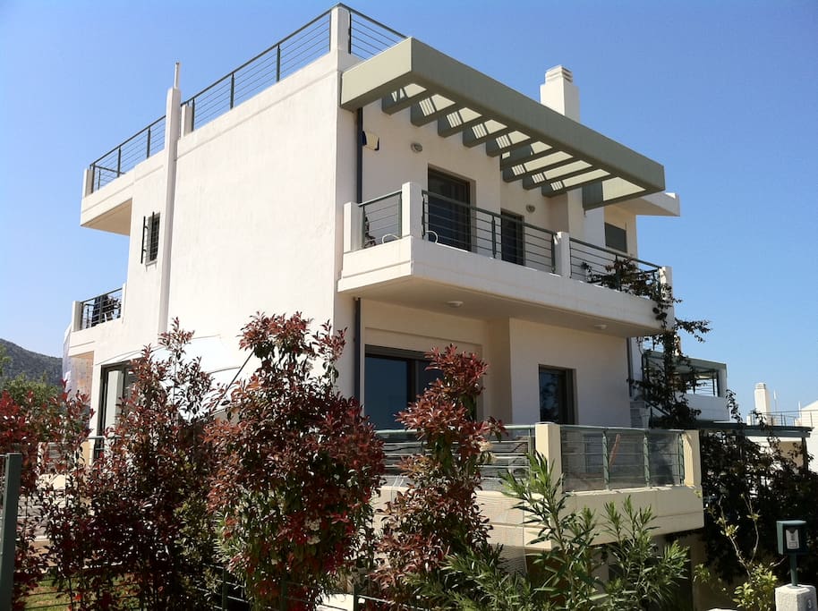The house from outside
