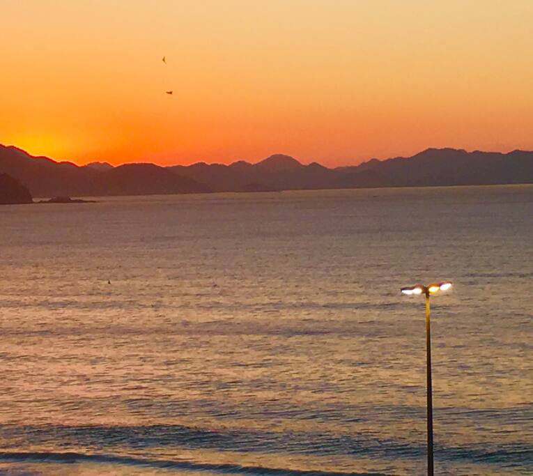 waiting for the sunrise!