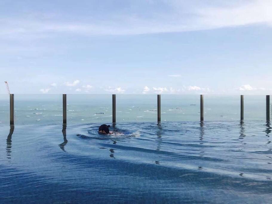 A栋泳池