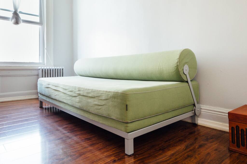 Another view of the sleeping area.