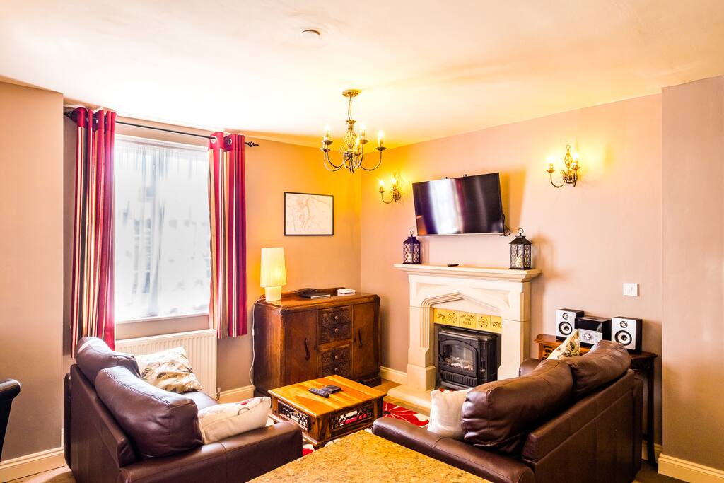 Our open plan lounge area.