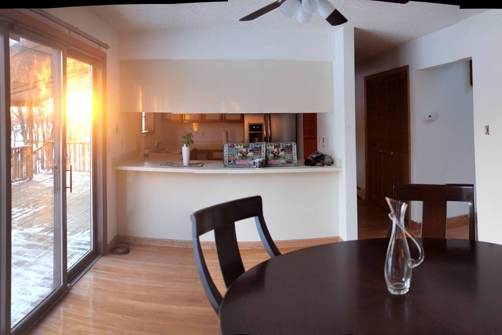 The dining room view 1