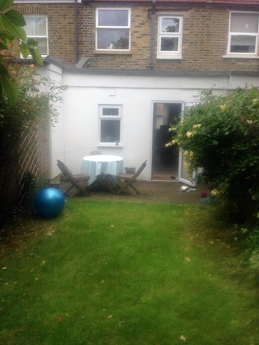 South facing garden