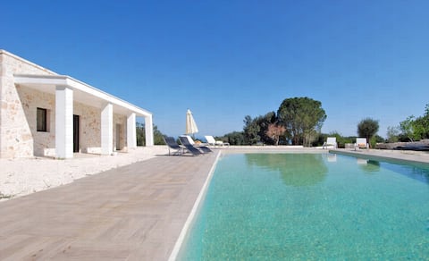 HelloApulia Villa Maremonti: Villa moderna con piscina privada en Monopoli, Se aceptan mascotas