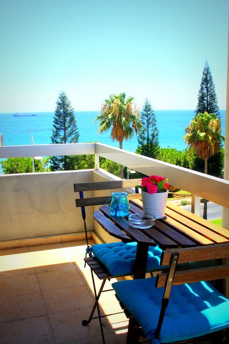 Sea View from the Balcony