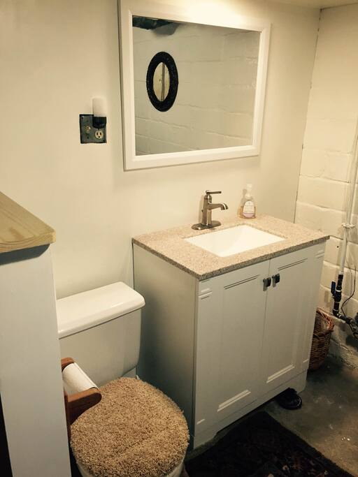 Updated bathroom!