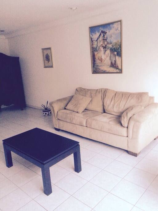 Sala común, amplio espacio