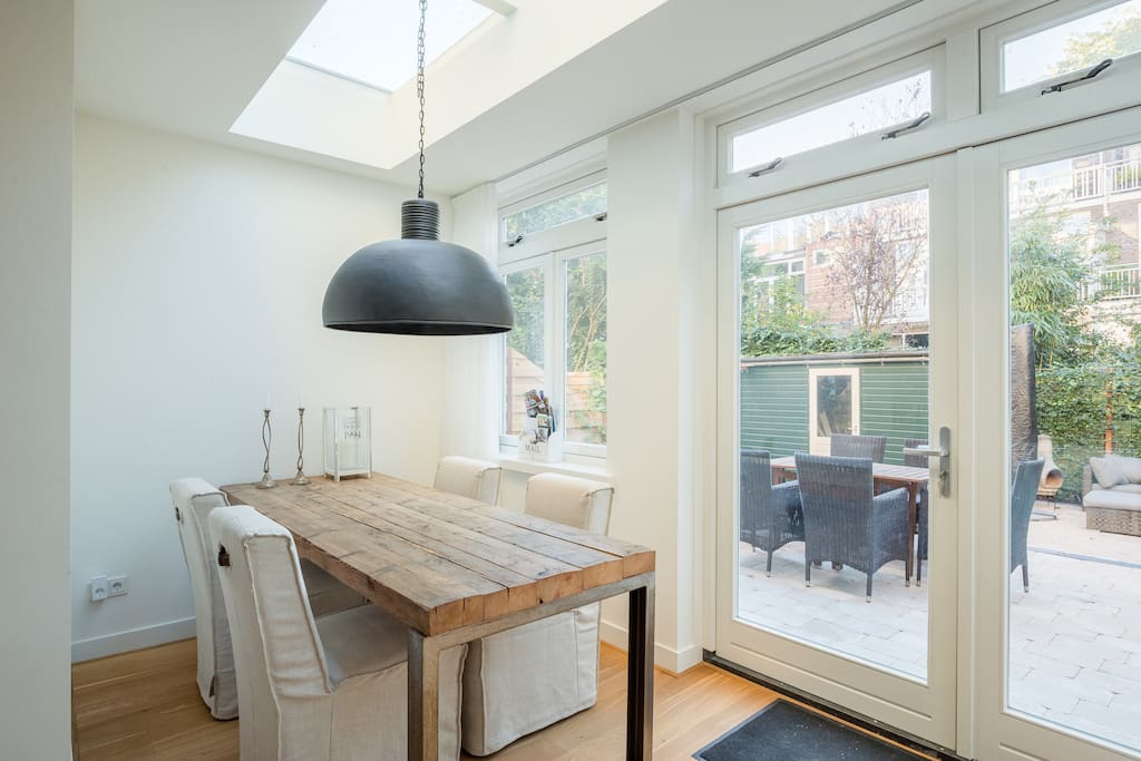 Light and cosy dining table