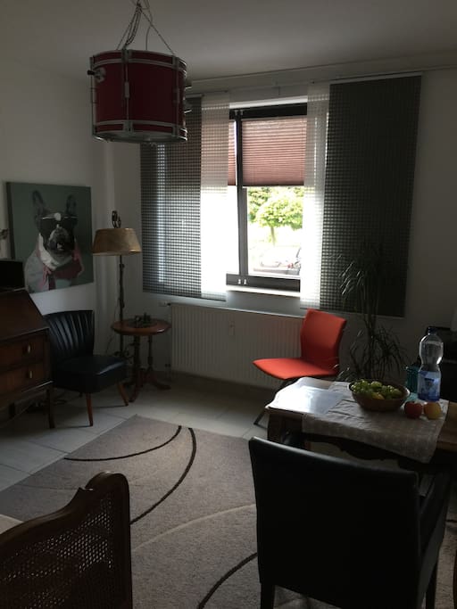 gemütliches Wohn-Schlafzimmer :)