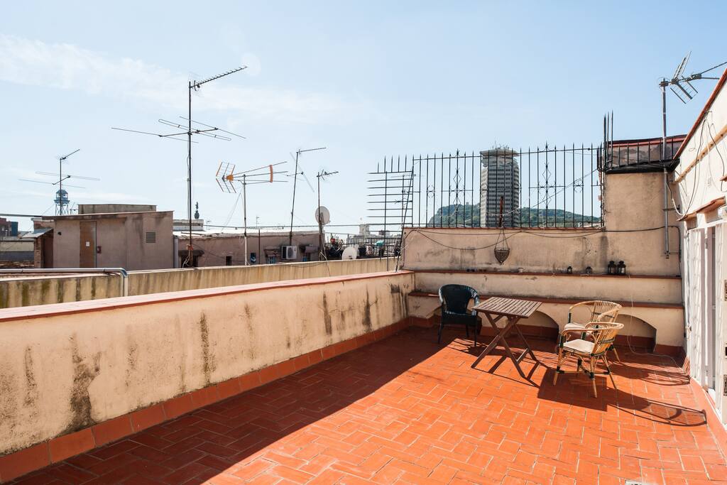 Our roof terrace