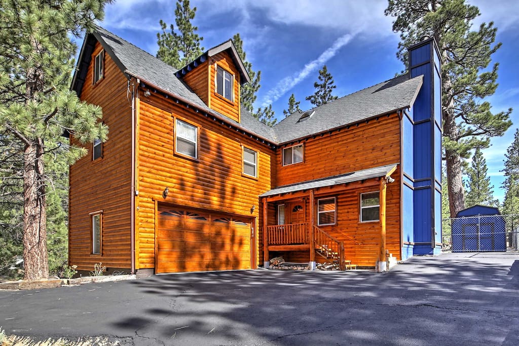 This custom-built house serves as the perfect vacation destination.