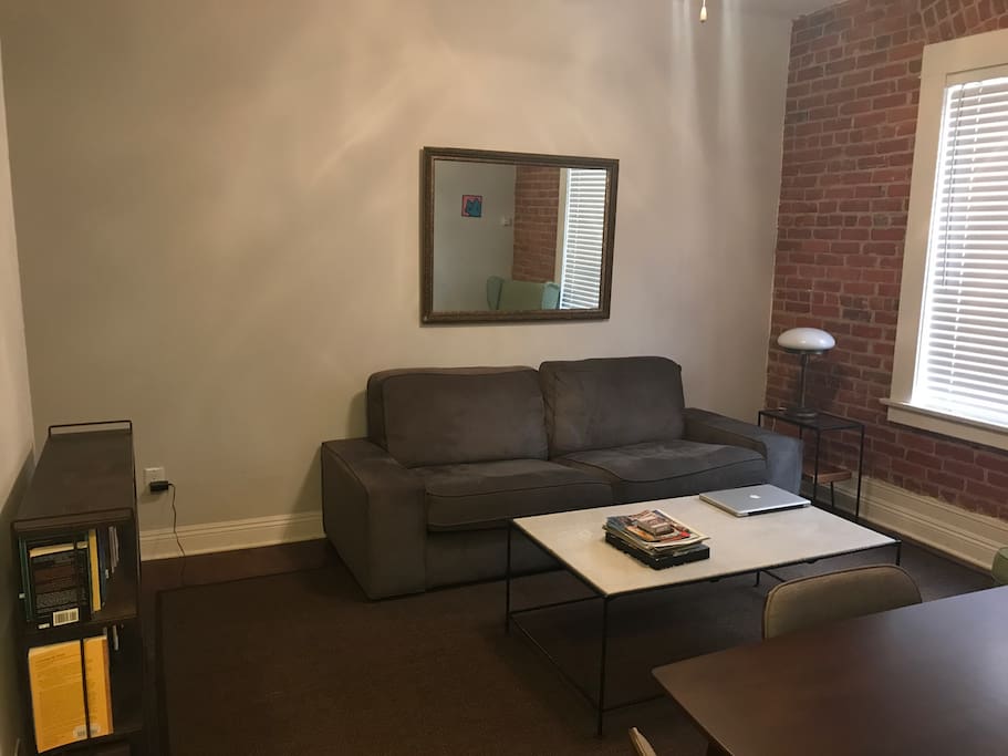 Couch in living room