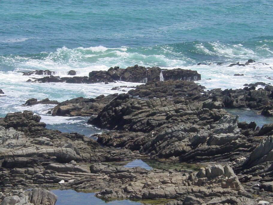 View from private balcony