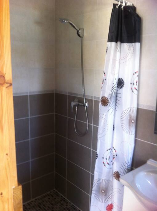 Douche à l'italienne