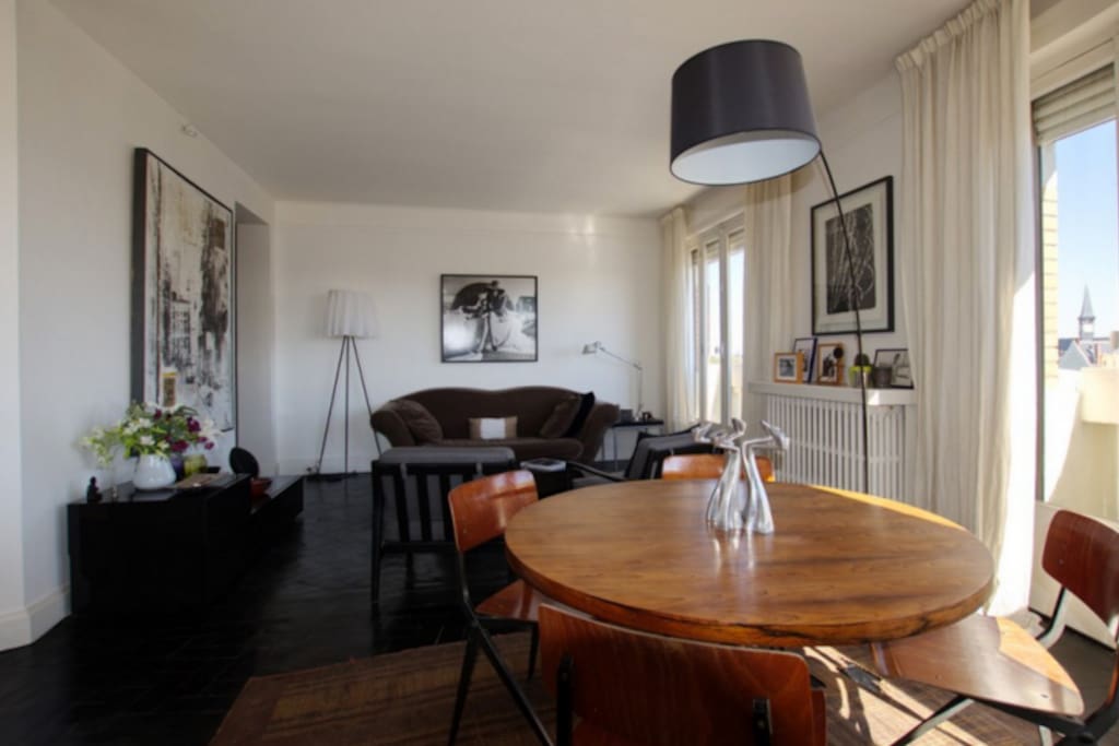 Séjour, coin salle à manger