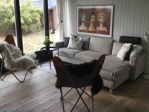 Popular Airbnb listing: Wooden house in nature, a 45 min drive from Aarhus in Norddjurs