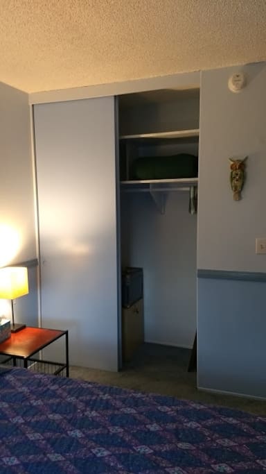 Closet space
