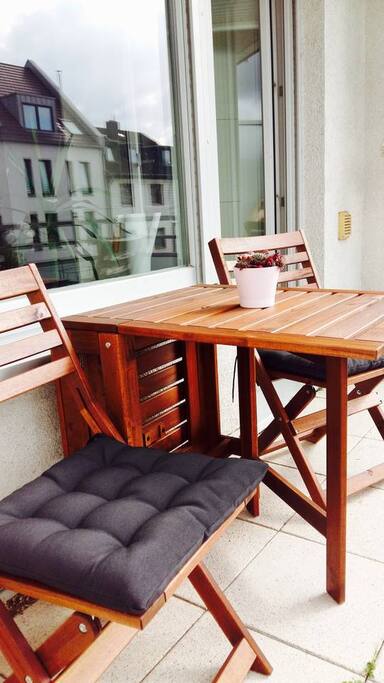 Here, you can relax on sunny days, for example with a delicious drink.
