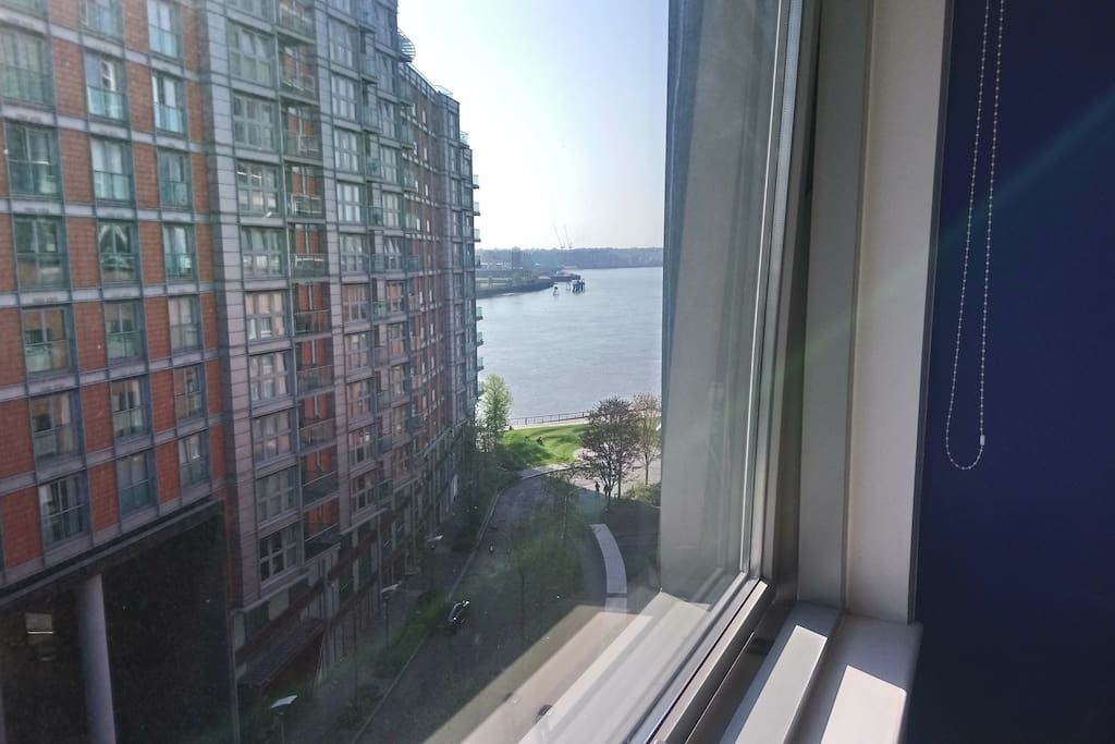 View from the bedroom window