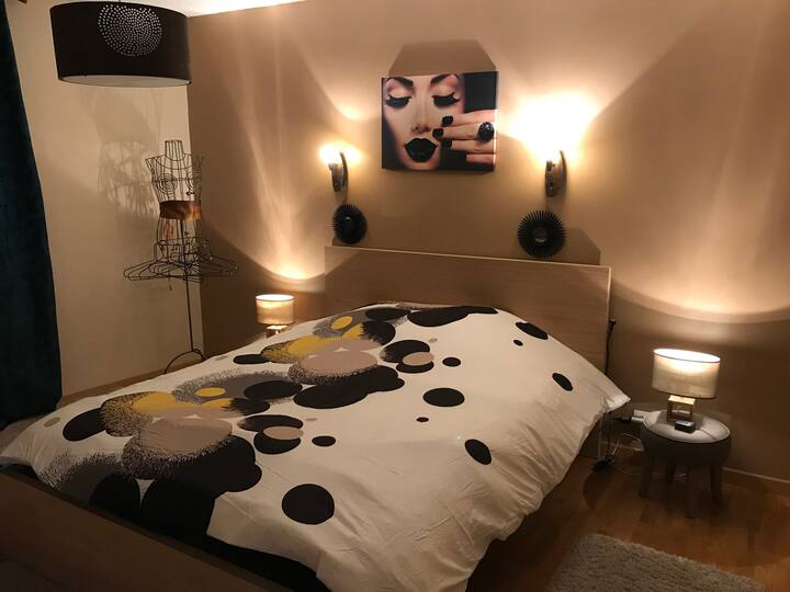 Chambre Marilyn lit 160x 200