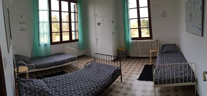 מעון לילדים 1 : 3 מיטות 80x200