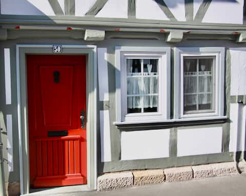 Old half-timbered house at Diebesturm (air-conditioned)