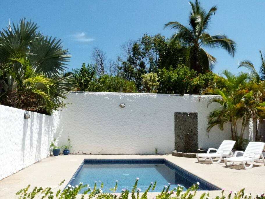 Pool, outside shower, terrace