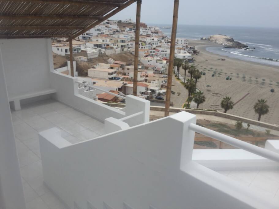 Terraza con parrilla