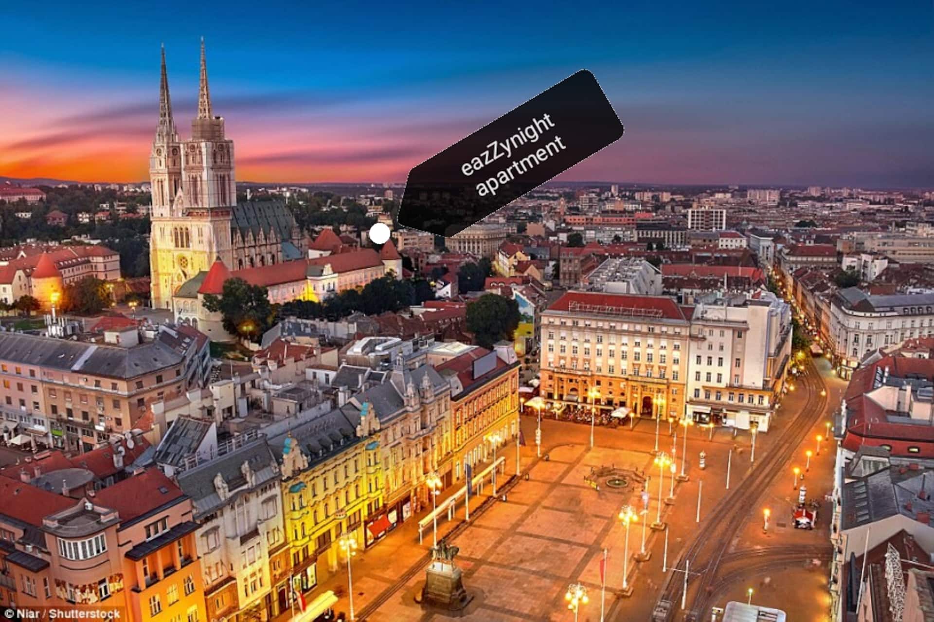 eazZynight Zagreb Center, GARAGE NEARBY 30 METERS