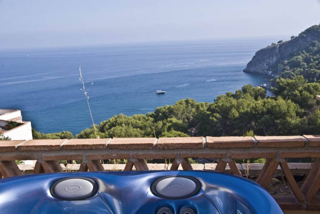 Jacuzzi terraza dormitorio