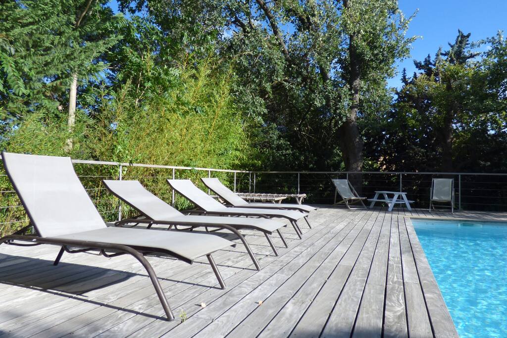 Terrasse piscine