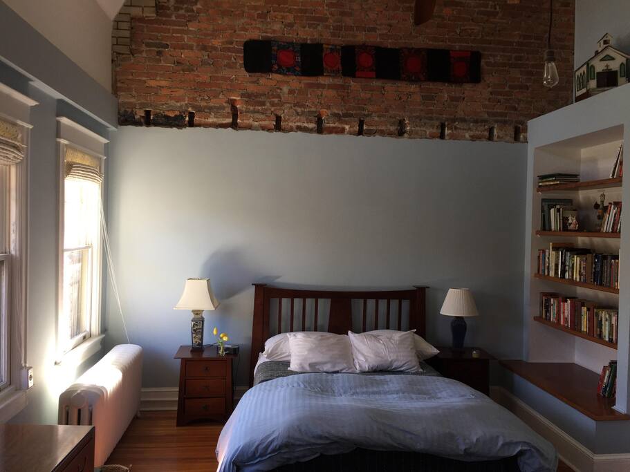 A gracious master bedroom
