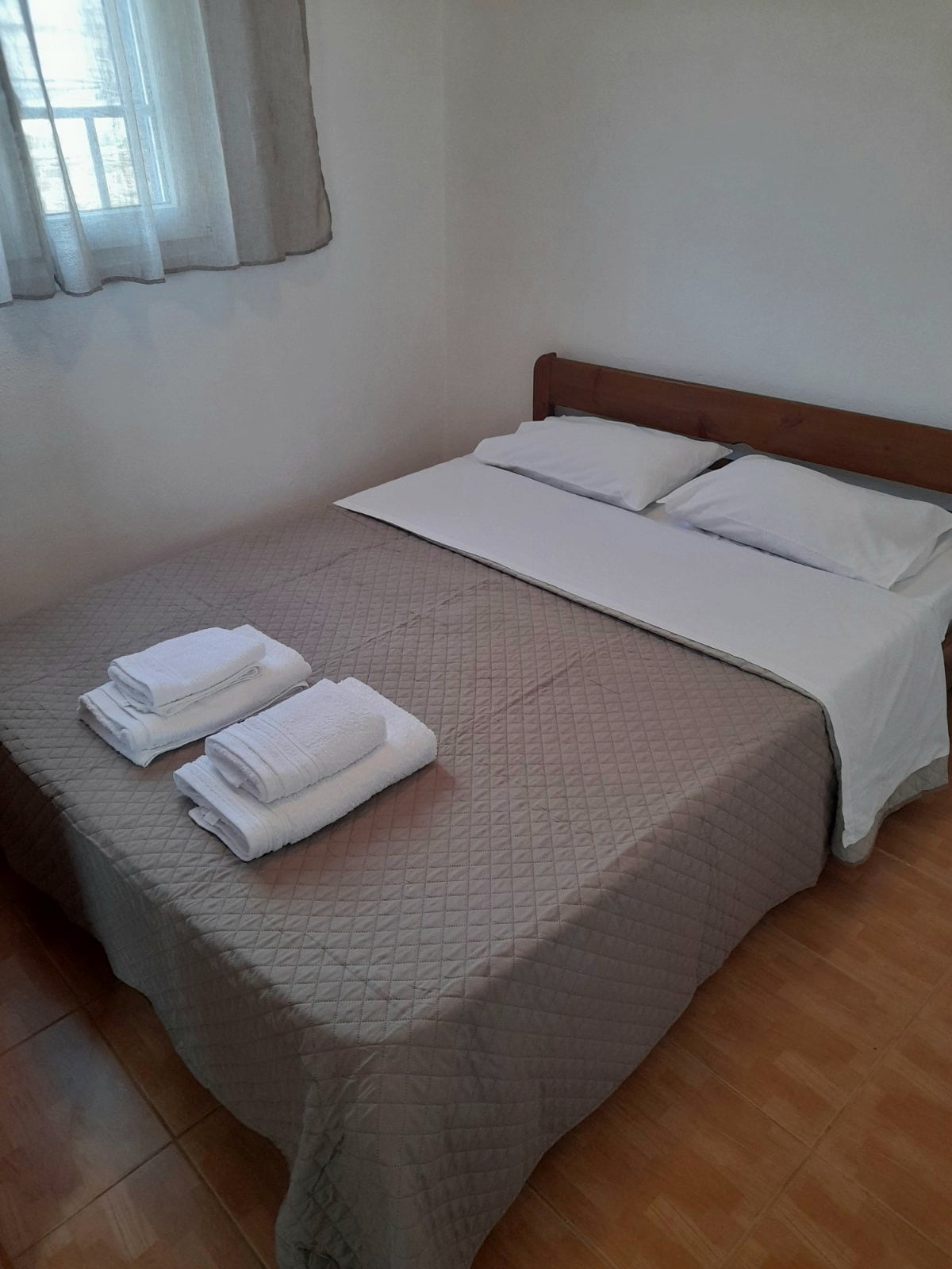 ห้องนอน ollen พร้อมเตียงคู่ 