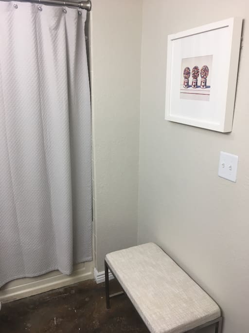wall on bathroom #1