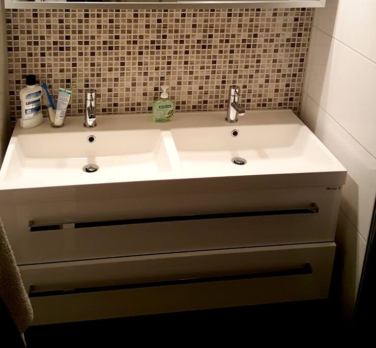 The bathroom