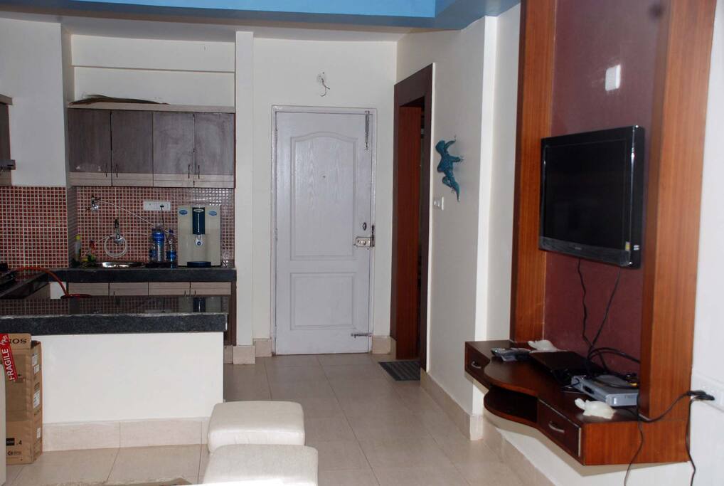 The kitchen for causal cooking