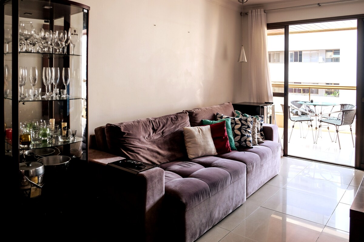 Successful Airbnb property: Apartment with sea view in an excellent location in Vila Velha