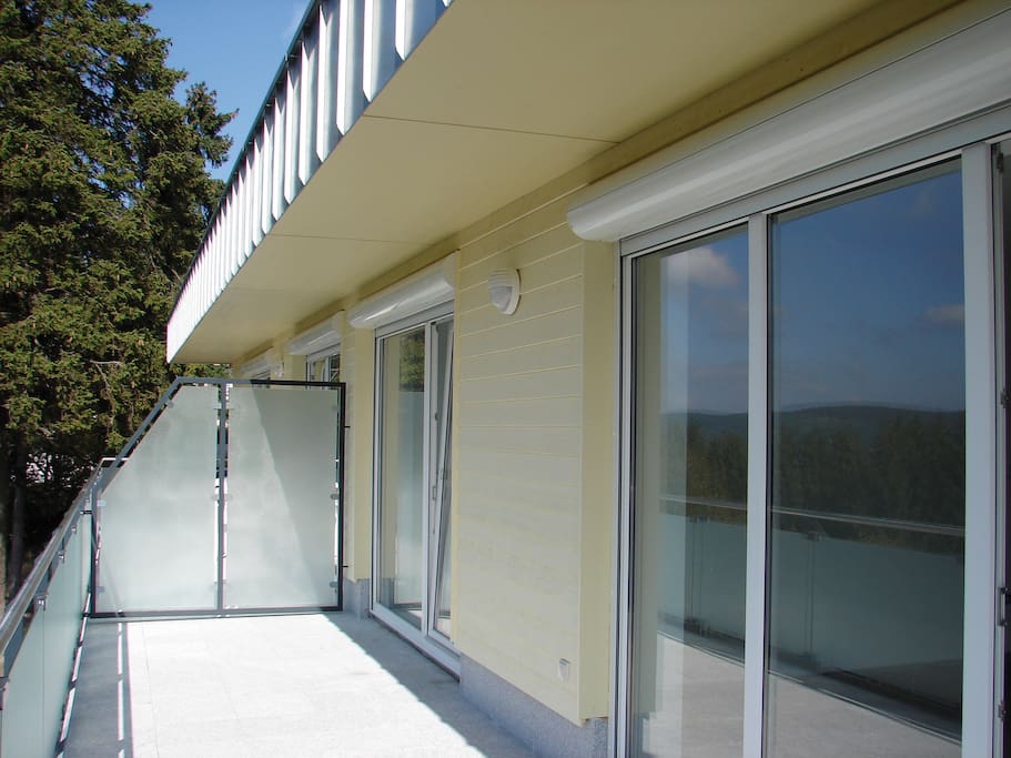 Ansicht Balkone