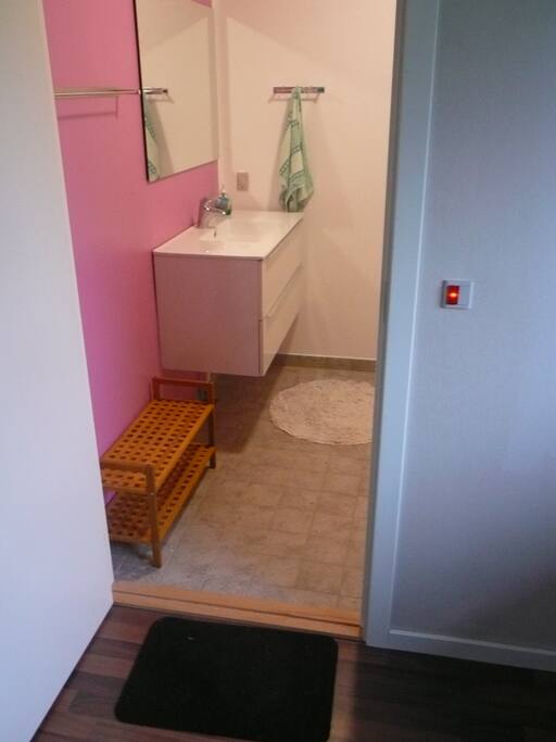 Bathroom inside H1