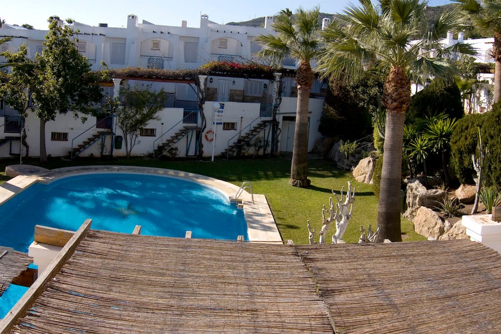 Vista de la Piscina desde la habitación principal