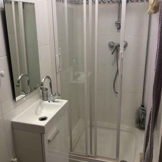 petite salle eau-douche attenante chambre et privée