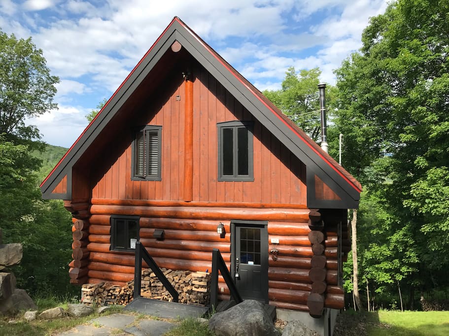 Front of the chalet