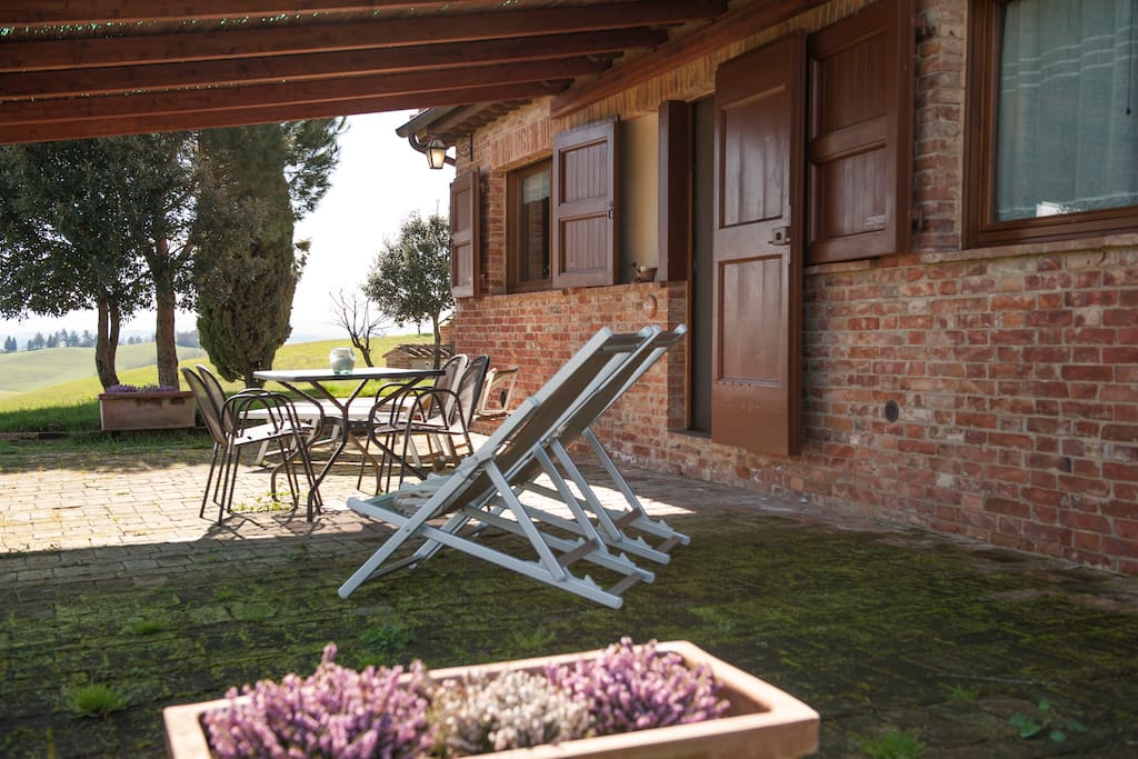 pergola per vivere l'esterno in modo riservato