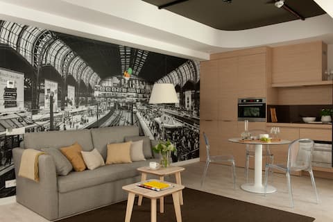 Beliebte Airbnb-Anzeige: Spacious Nordic-Style Apartment in the City Center in Altstadt