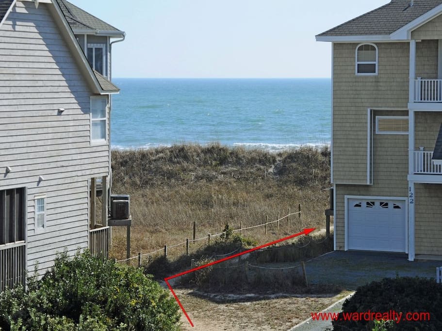 Follow the Path to get to The Beach!