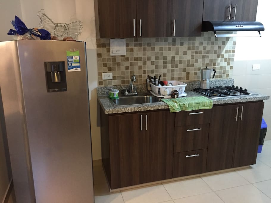Cocina completa con todo lo que se necesita