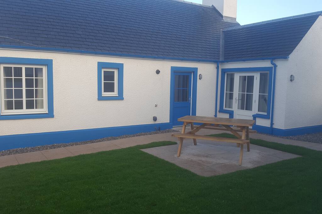 Back garden area