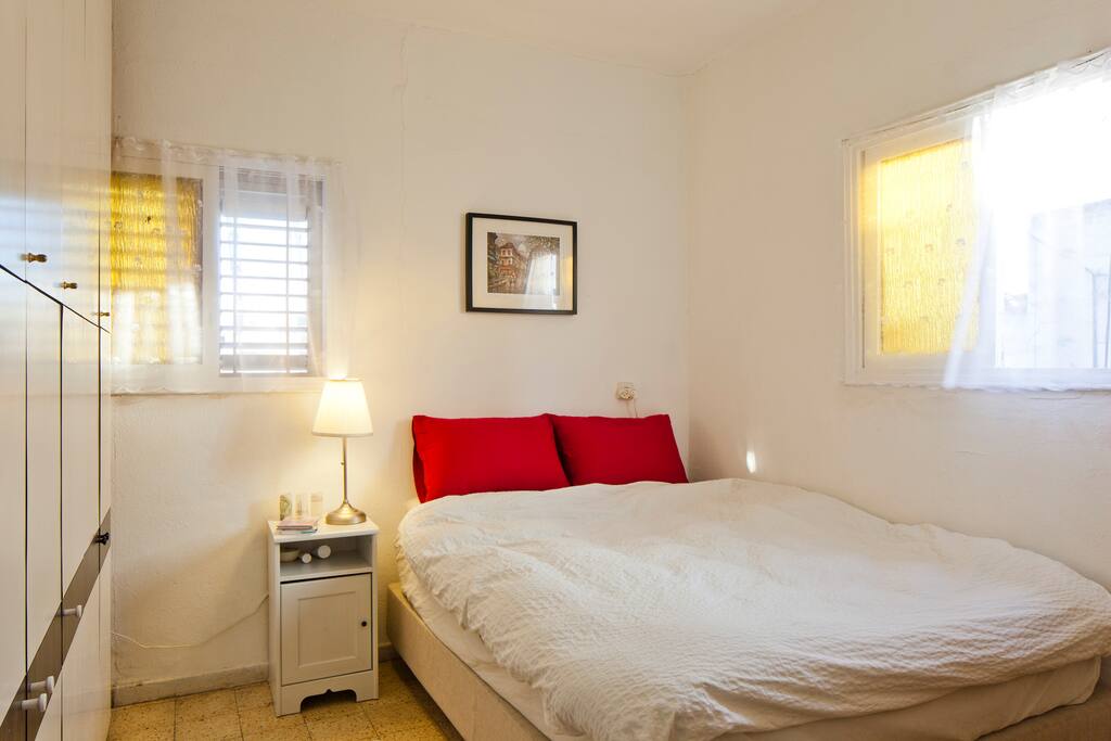 the bedroom