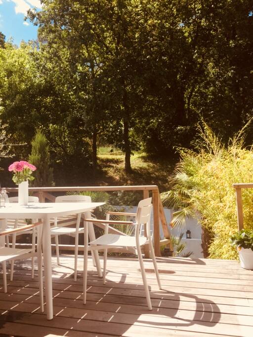 terrasse, exposée SUD